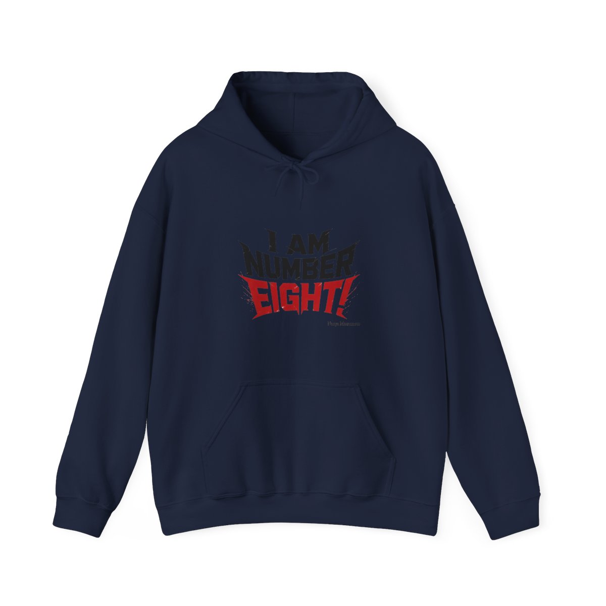 Kaiju No. 8 "I AM NUMBER EIGHT!" Hoodie - alternate angle 3, merchandise