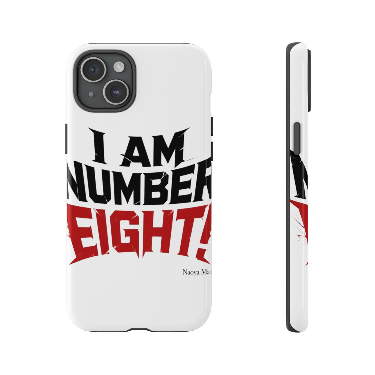 Kaiju No. 8 "I AM NUMBER EIGHT!" Phone Case - alternate angle 2, merchandise