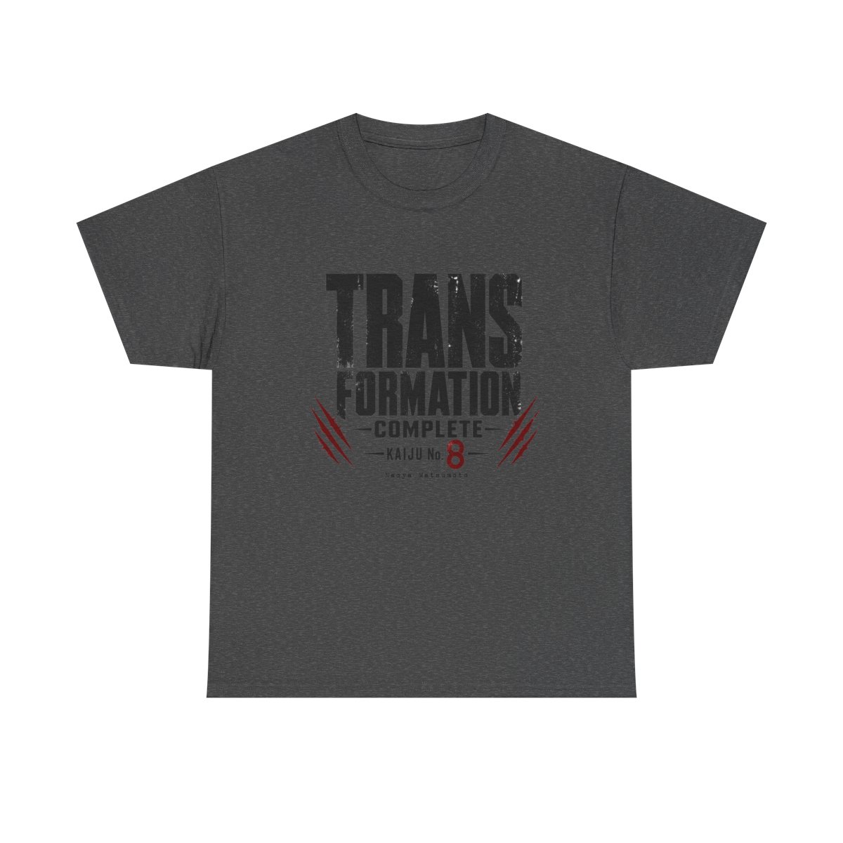 Kaiju No. 8 "TRANSFORMATION COMPLETE" Unisex Tee - alternate angle 2, merchandise