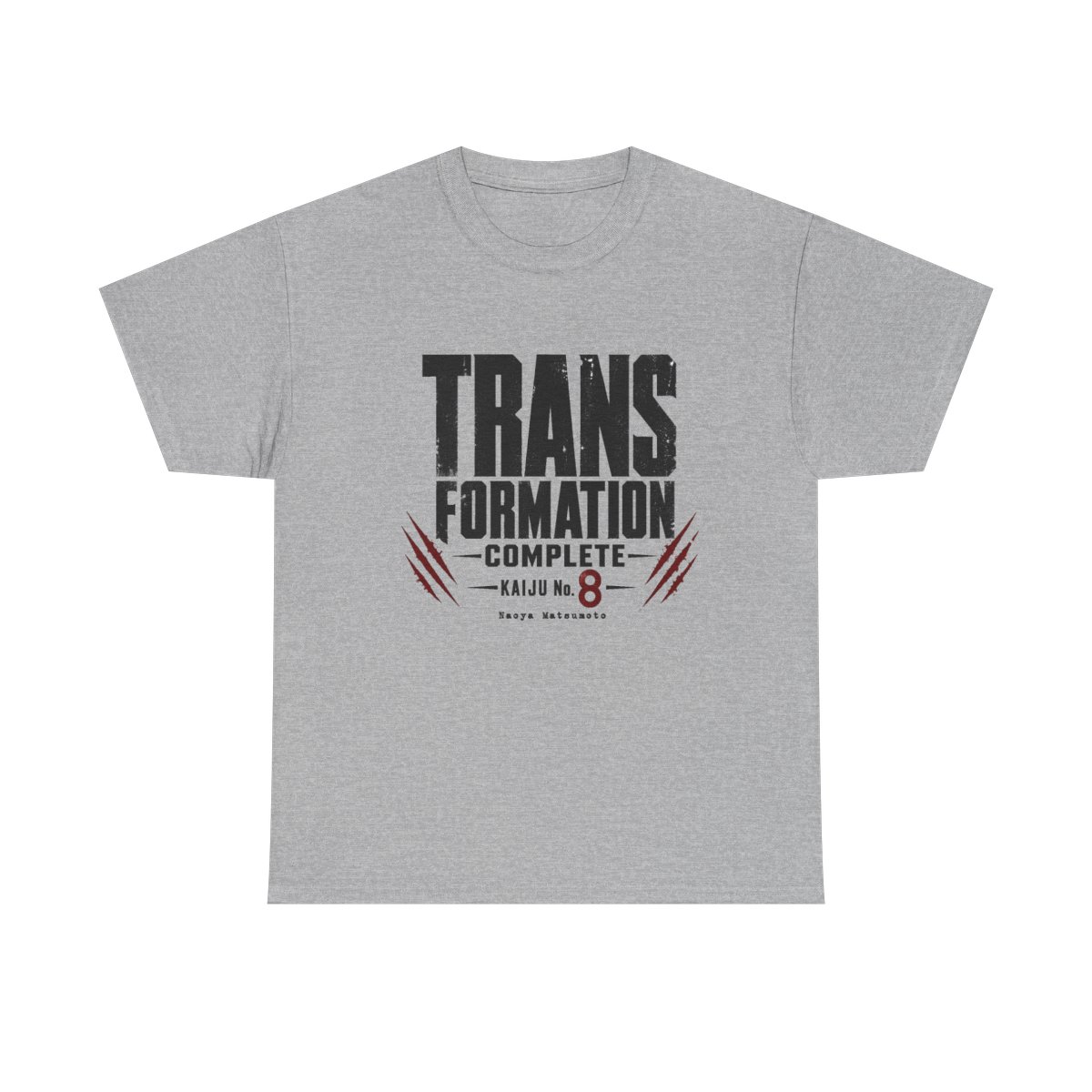 Kaiju No. 8 "TRANSFORMATION COMPLETE" Unisex Tee - alternate angle 3, merchandise