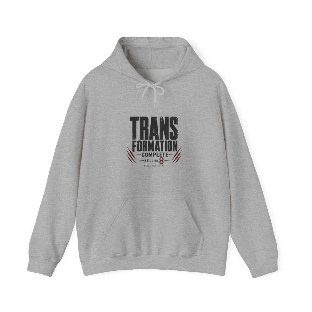 Kaiju No. 8 "TRANSFORMATION COMPLETE" Hoodie - alternate angle 2, merchandise