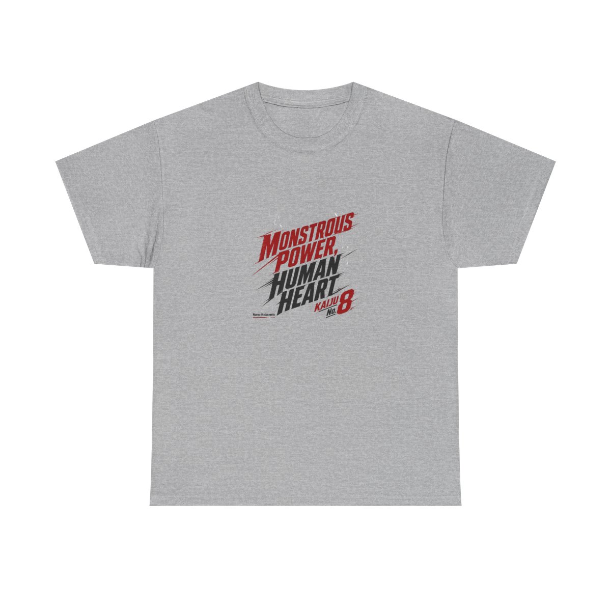 Kaiju No. 8 "MONSTROUS POWER, HUMAN HEART" Unisex Tee
