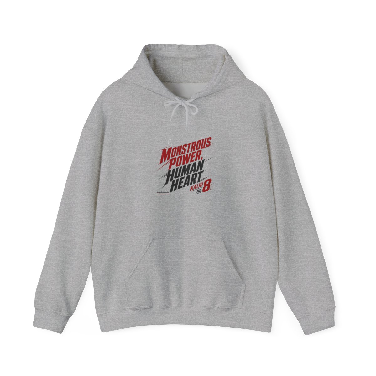 Kaiju No. 8 "MONSTROUS POWER, HUMAN HEART" Hoodie - alternate angle 2, merchandise