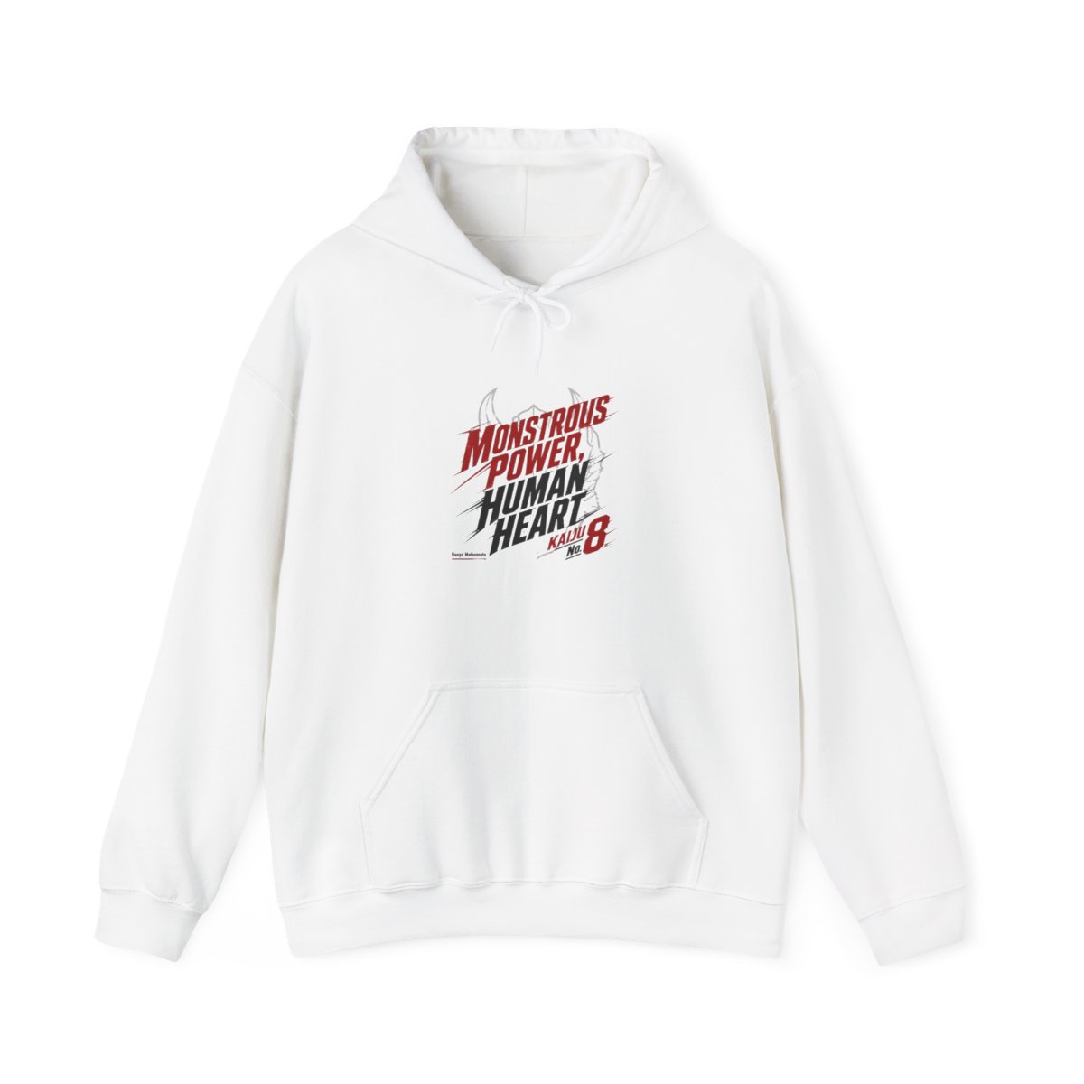 Kaiju No. 8 "MONSTROUS POWER, HUMAN HEART" Hoodie