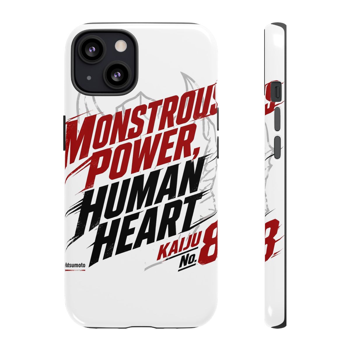 Kaiju No. 8 "MONSTROUS POWER, HUMAN HEART" Phone Case