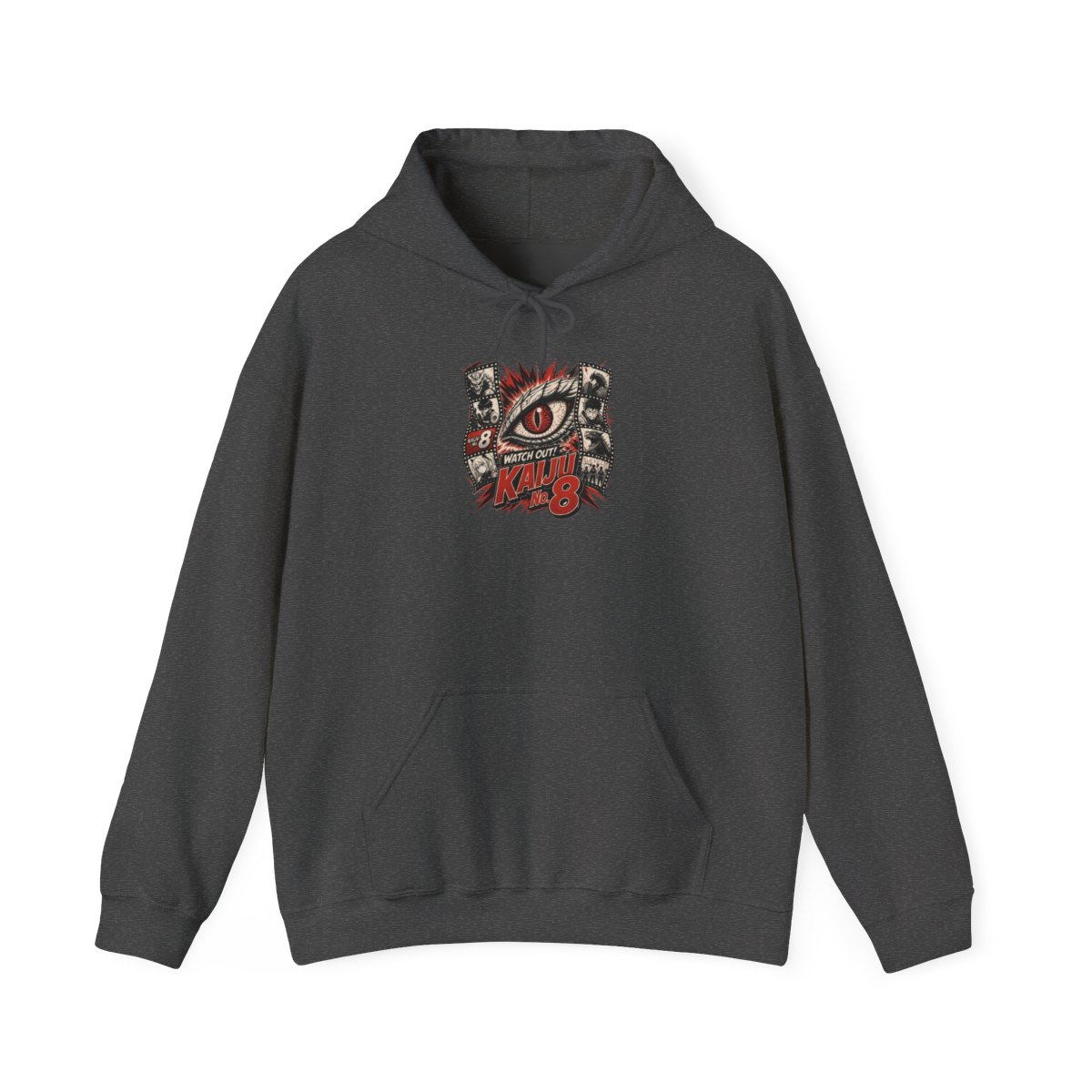 Kaiju No. 8 "Watch Out! Kaiju No. 8" Hoodie - alternate angle 3, merchandise