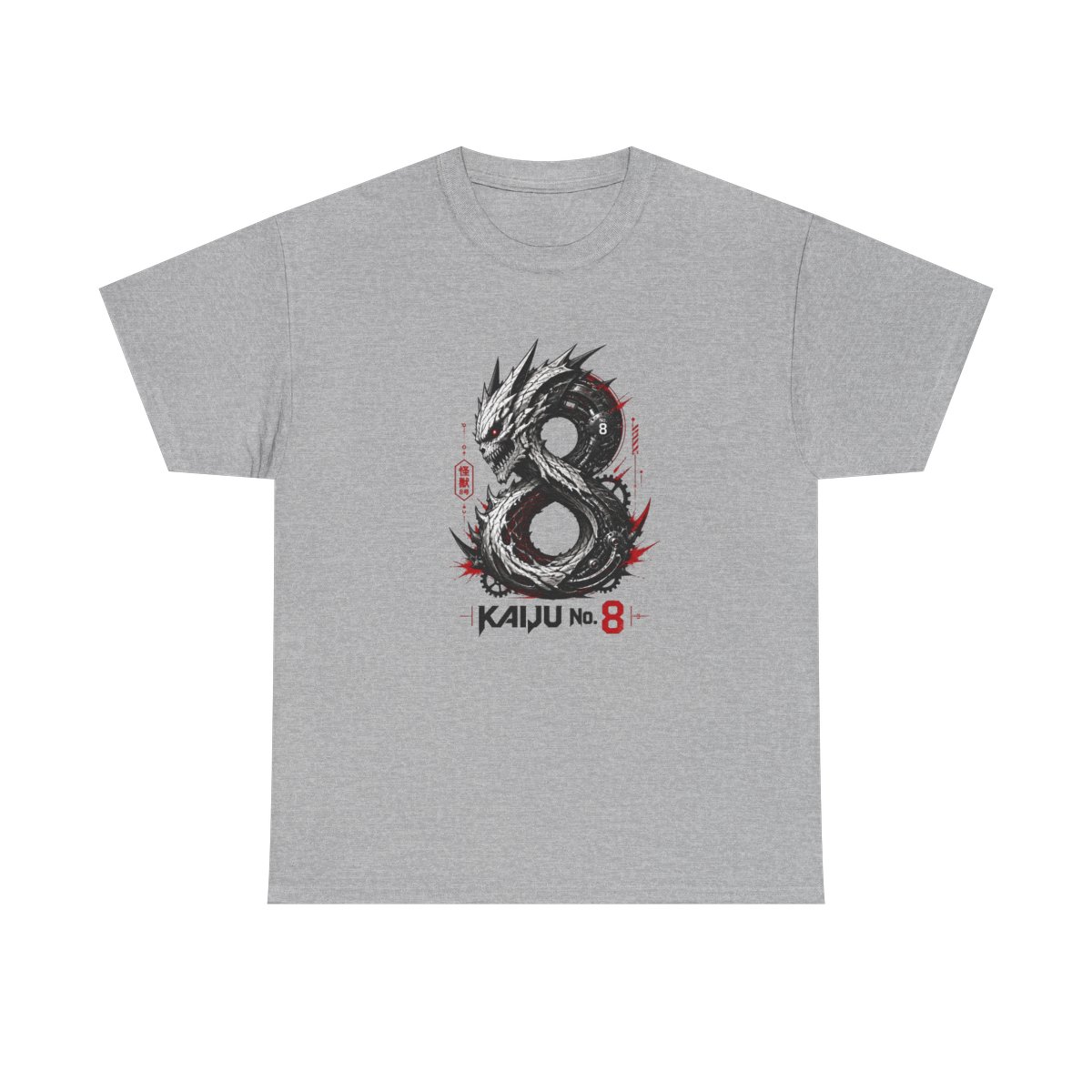 Kaiju No. 8 " merging with Kafka" Unisex Tee - alternate angle 3, merchandise