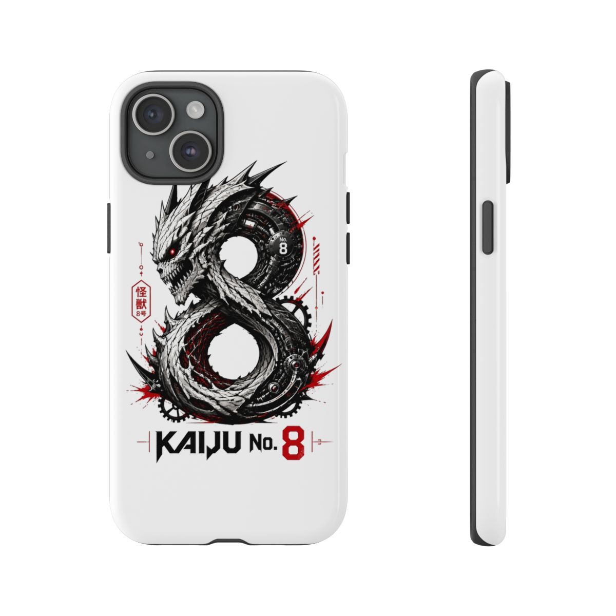 Kaiju No. 8 " merging with Kafka" Phone Case - alternate angle 1, merchandise