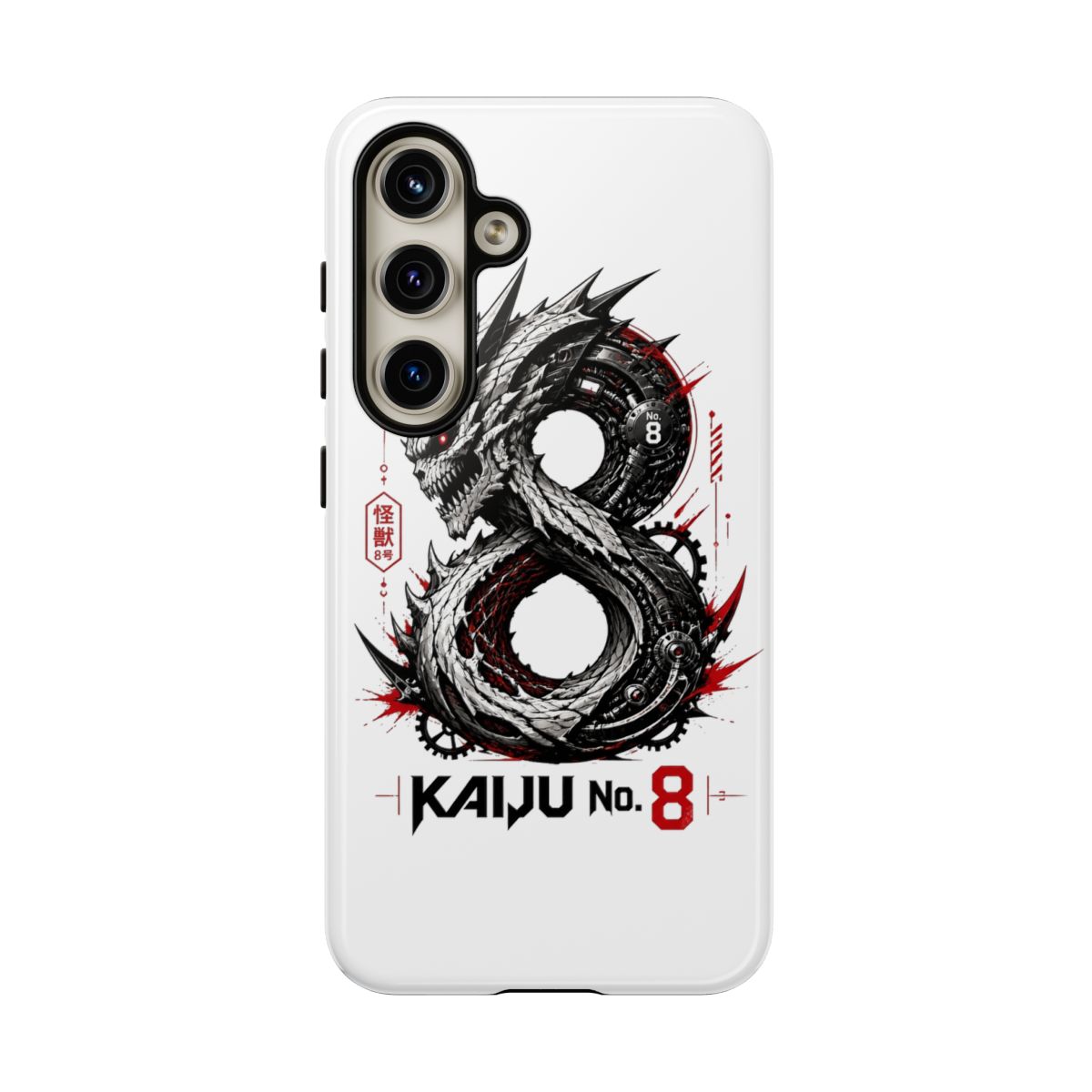 Kaiju No. 8 " merging with Kafka" Phone Case - alternate angle 4, merchandise