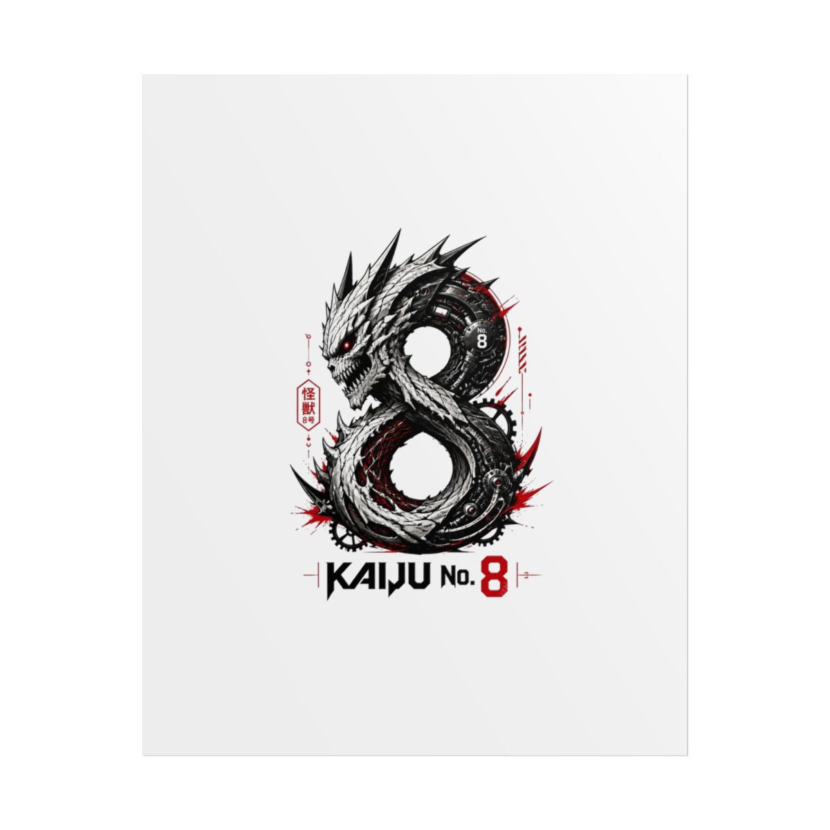Kaiju No. 8 " merging with Kafka" Poster - Official Posters & Wall Art merchandise