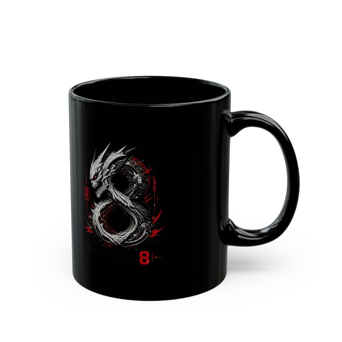 Kaiju No. 8 " merging with Kafka" Black Mug