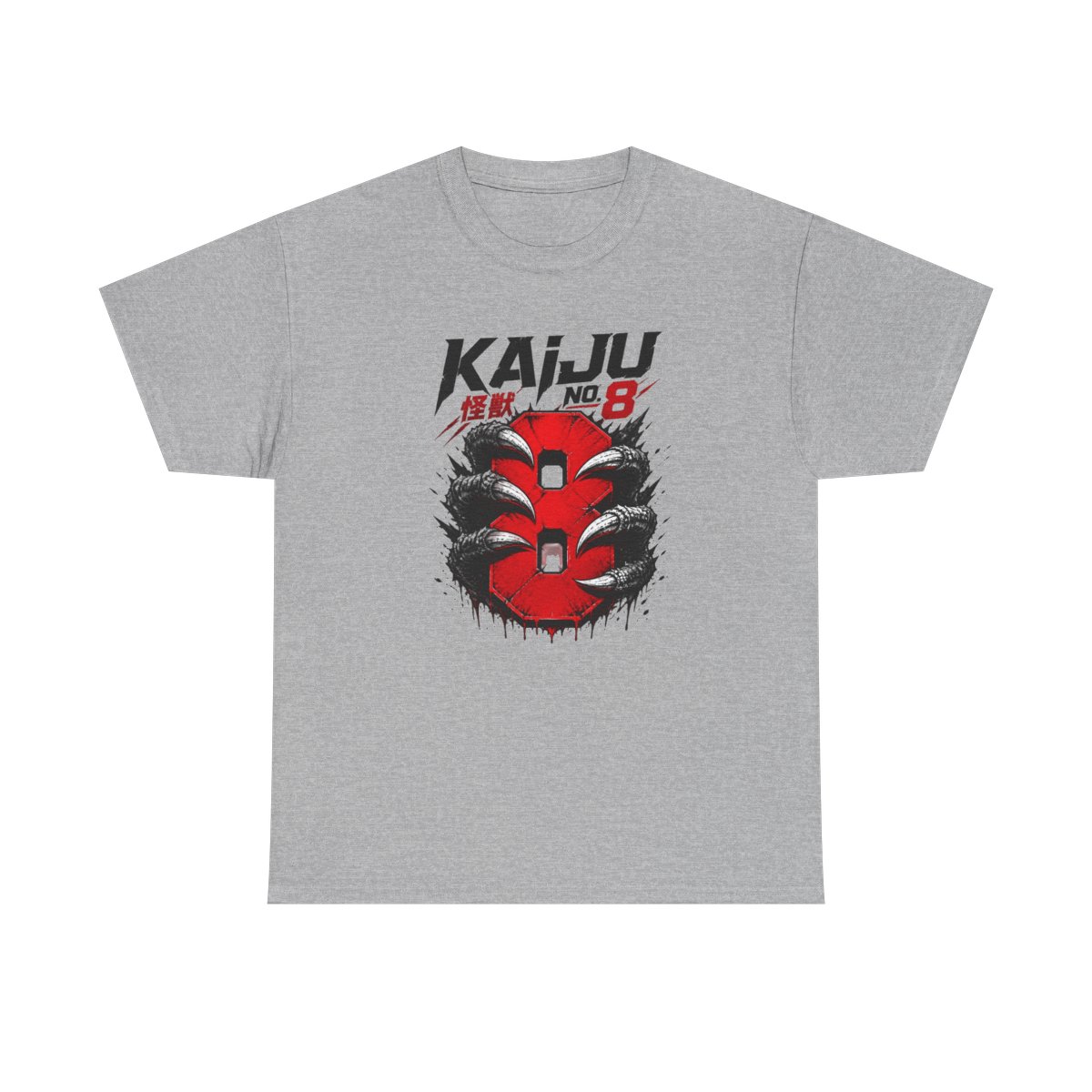 Kaiju No. 8 "KAiJU NO. 8" Unisex Tee - alternate angle 2, merchandise