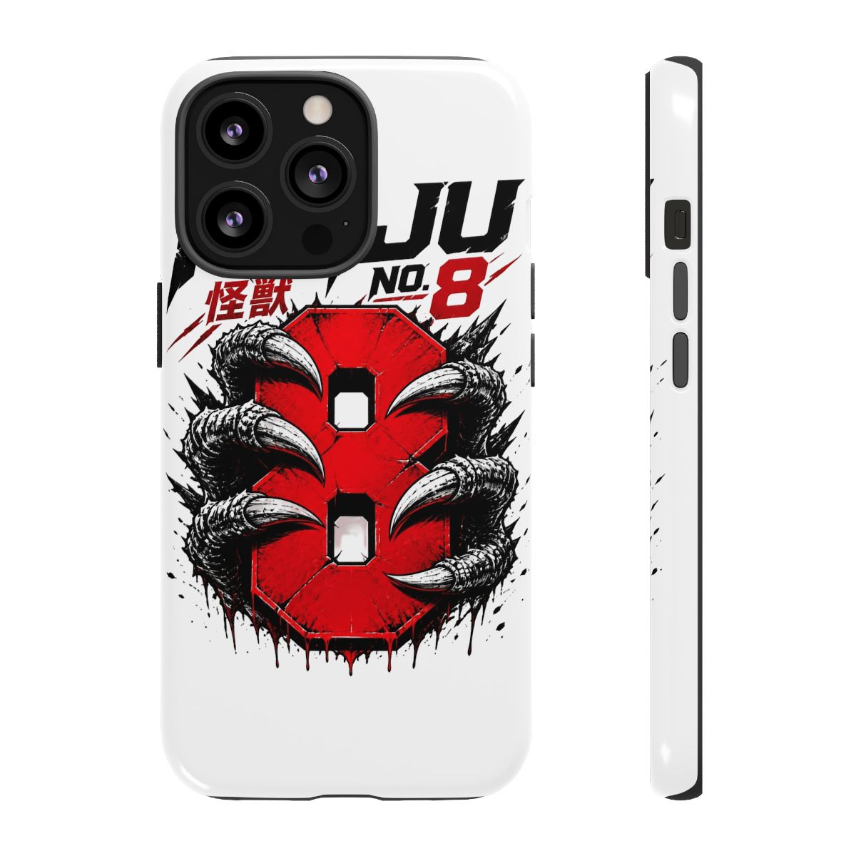 Kaiju No. 8 "KAiJU NO. 8" Phone Case - alternate angle 1, merchandise