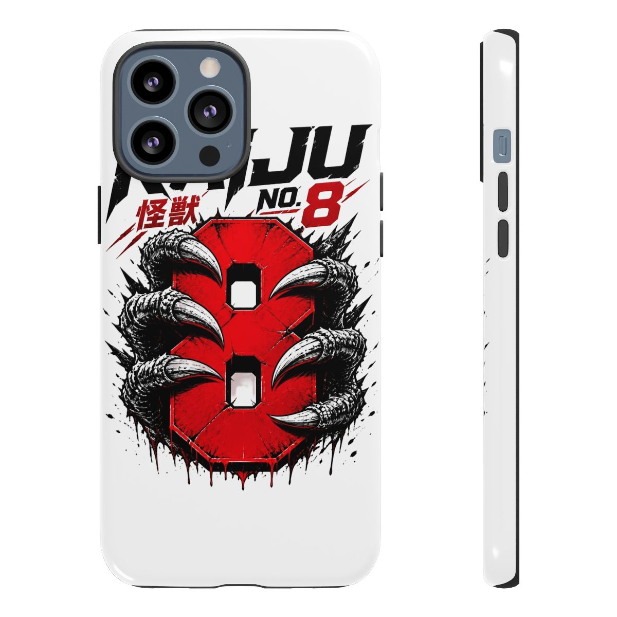 Kaiju No. 8 "KAiJU NO. 8" Phone Case - alternate angle 2, merchandise