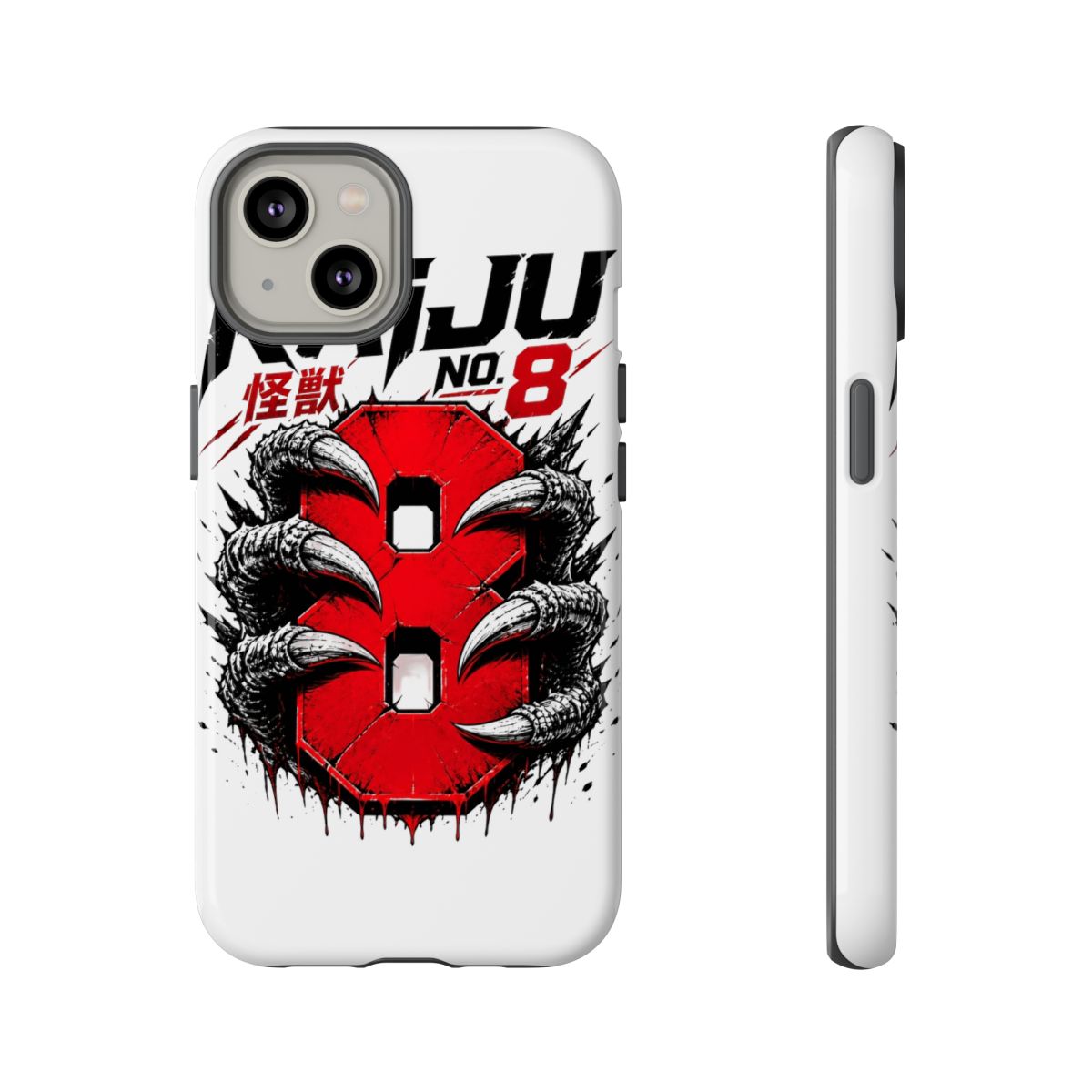Kaiju No. 8 "KAiJU NO. 8" Phone Case - alternate angle 3, merchandise