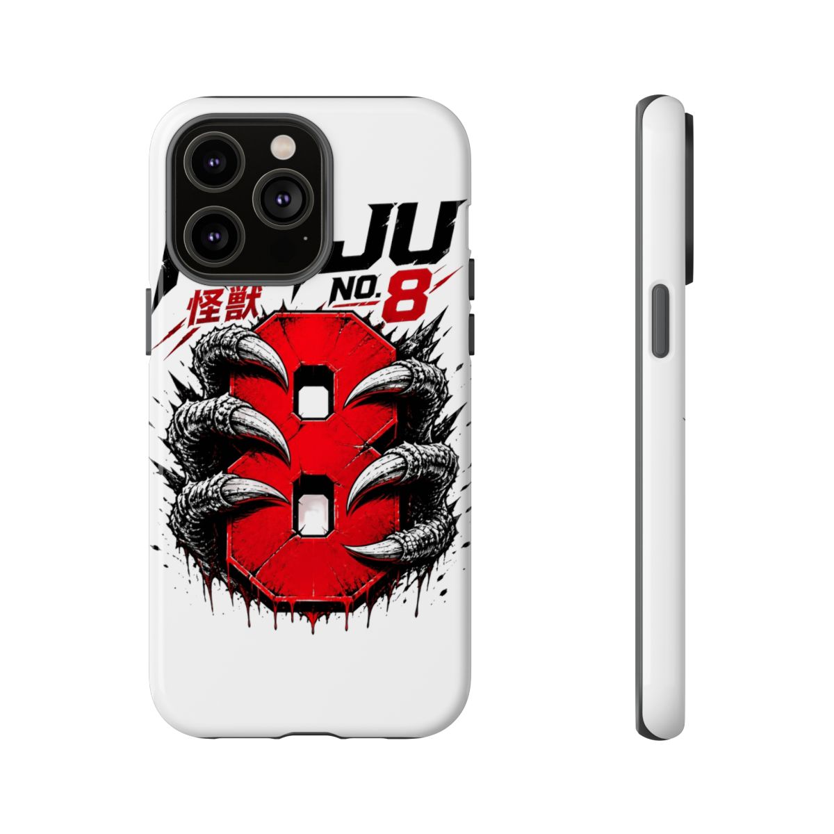 Kaiju No. 8 "KAiJU NO. 8" Phone Case - alternate angle 5, merchandise