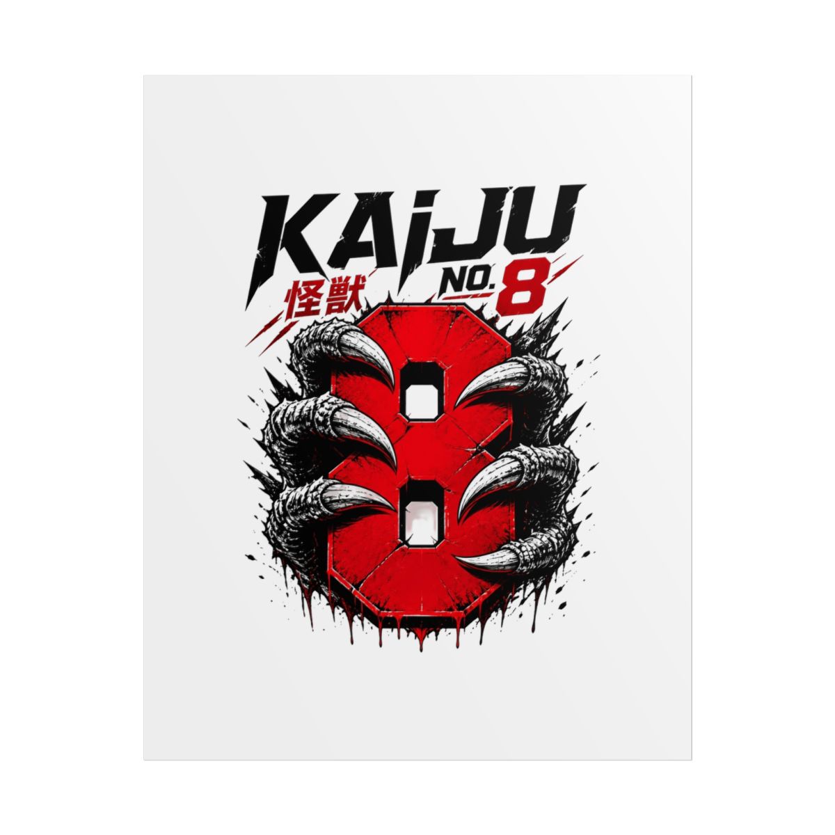 Kaiju No. 8 "KAiJU NO. 8" Poster - Official Posters & Wall Art merchandise