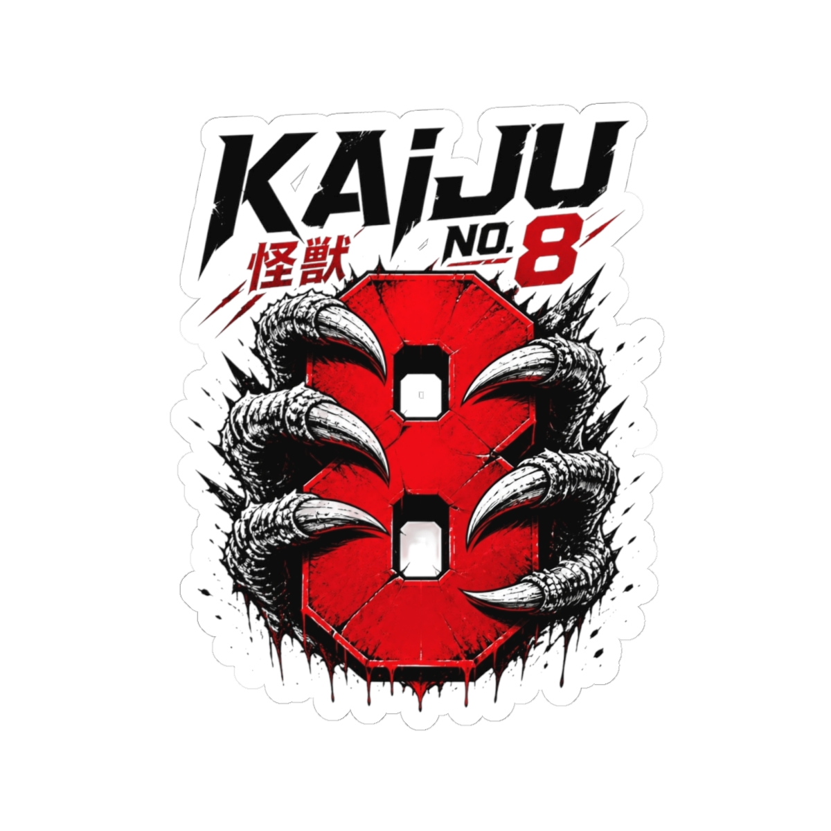 Stickers - Kaiju No. 8 accessories collection