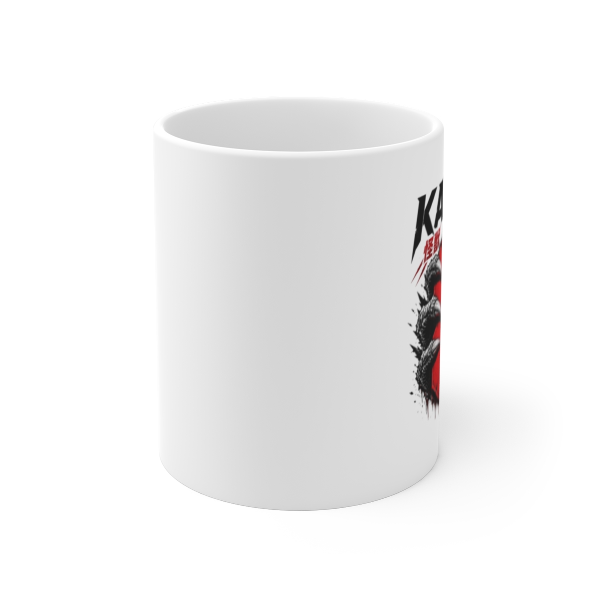 Kaiju No. 8 "KAiJU NO. 8" White Mug - alternate angle 1, merchandise