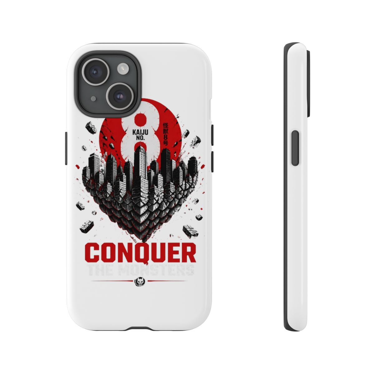 Kaiju No. 8 "CONQUER THE MONSTERS" Phone Case