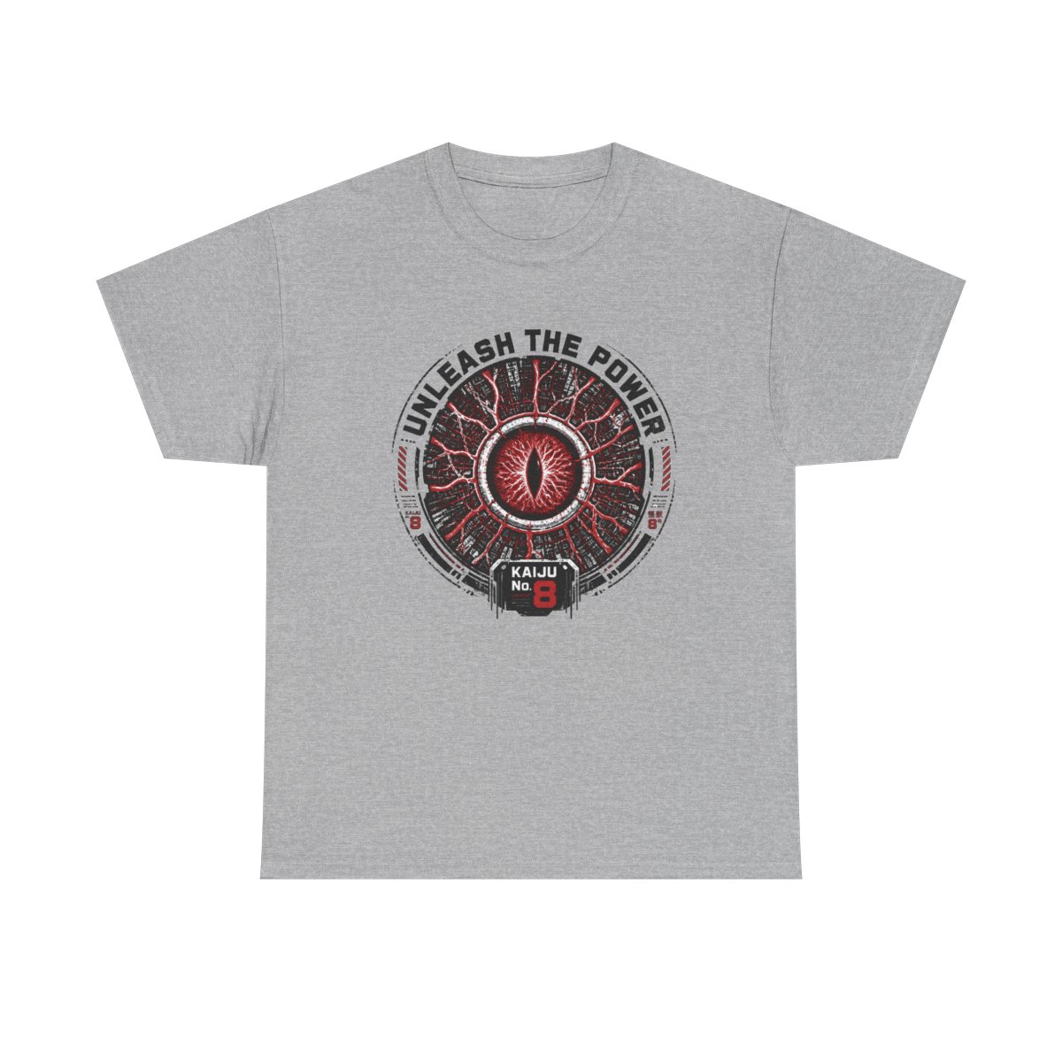 Kaiju No. 8 "UNLEASH THE POWER" Unisex Tee - alternate angle 2, merchandise