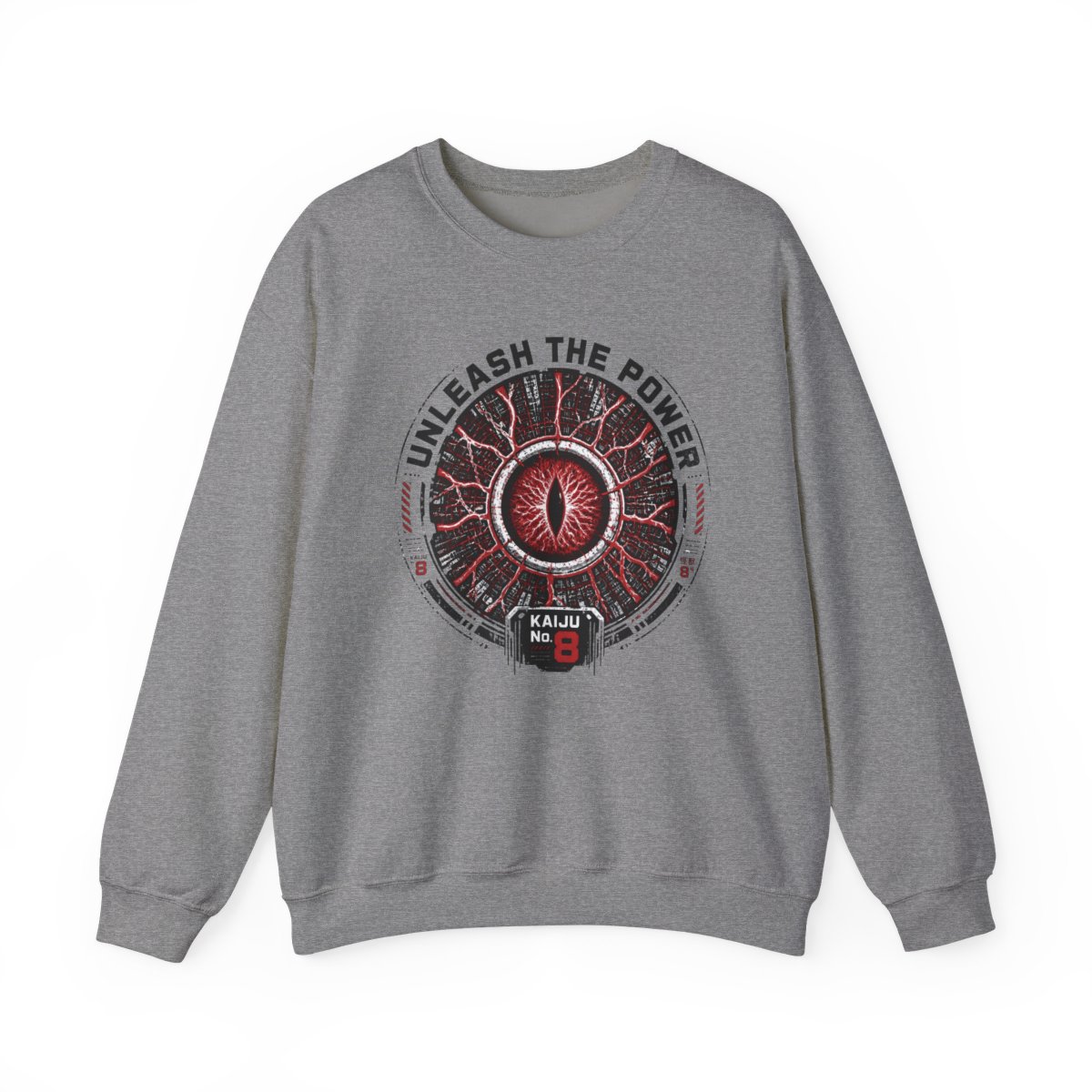Kaiju No. 8 "UNLEASH THE POWER" Crewneck