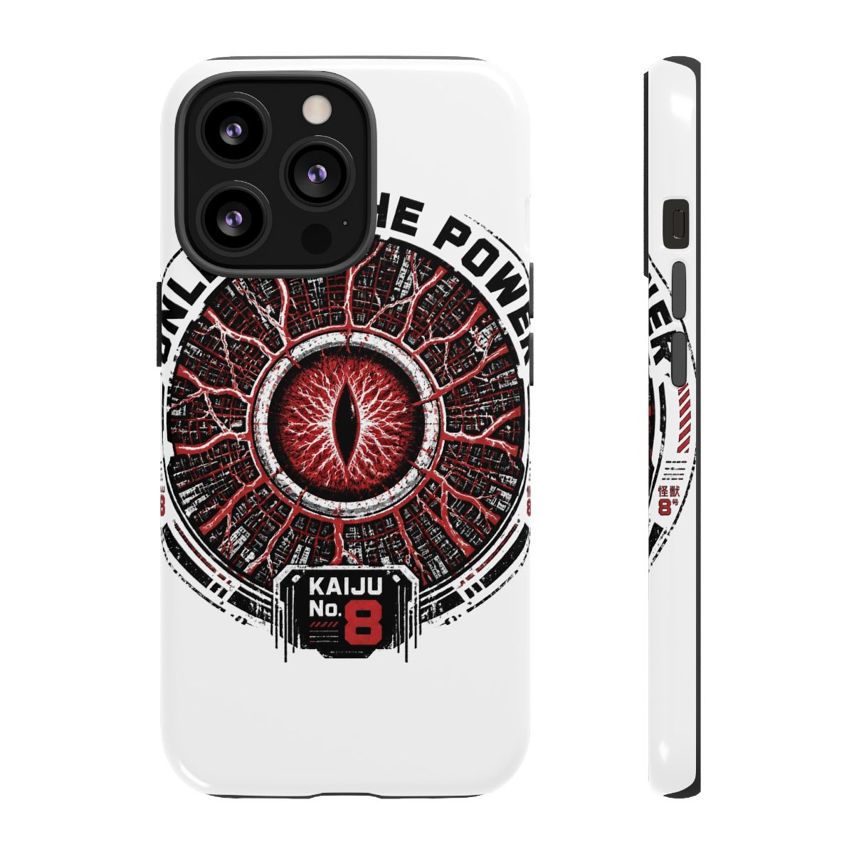 Kaiju No. 8 "UNLEASH THE POWER" Phone Case - alternate angle 1, merchandise