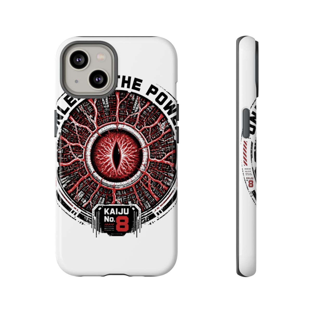 Kaiju No. 8 "UNLEASH THE POWER" Phone Case - alternate angle 3, merchandise