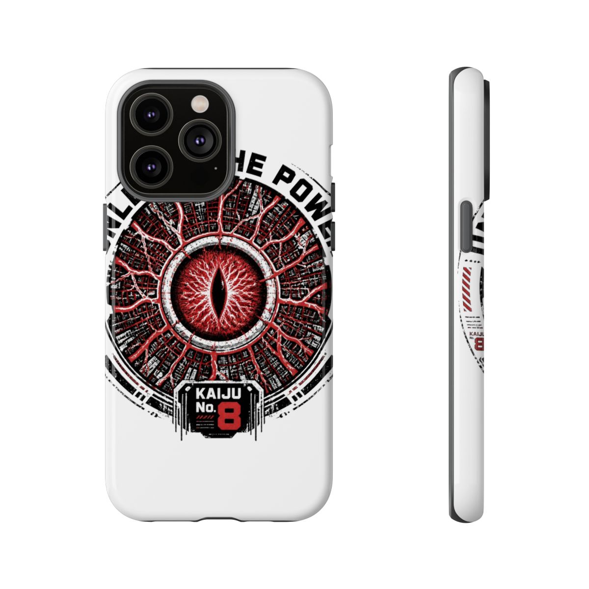 Kaiju No. 8 "UNLEASH THE POWER" Phone Case - alternate angle 5, merchandise