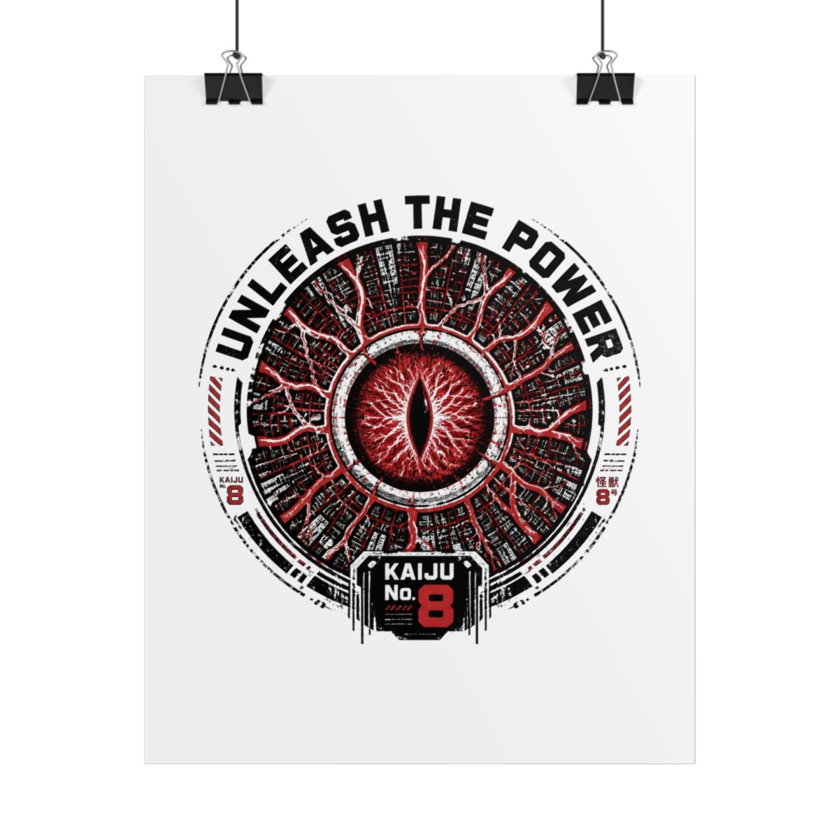 Kaiju No. 8 "UNLEASH THE POWER" Poster