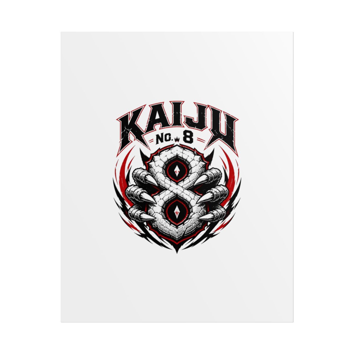 Kaiju No. 8 " at the center resembling Kafka" Poster - Official Posters & Wall Art merchandise