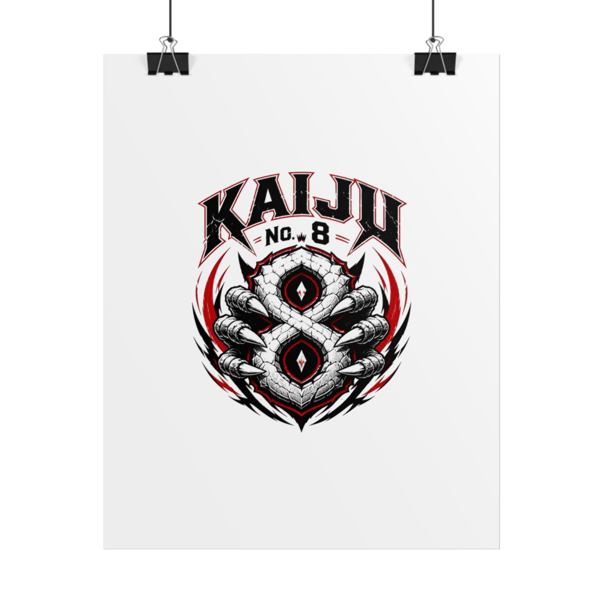 Kaiju No. 8 " at the center resembling Kafka" Poster