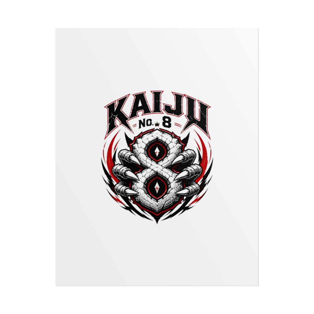 Kaiju No. 8 " at the center resembling Kafka" Poster - alternate angle 1, merchandise