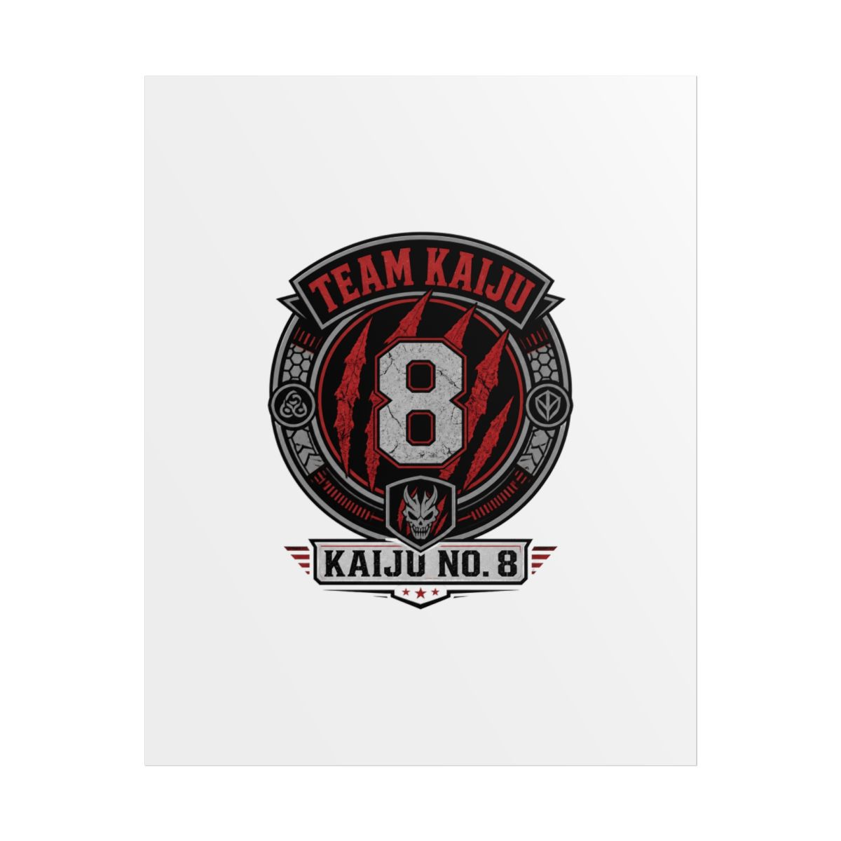 Kaiju No. 8 "TEAM KAIJU" Poster - Official Posters & Wall Art merchandise