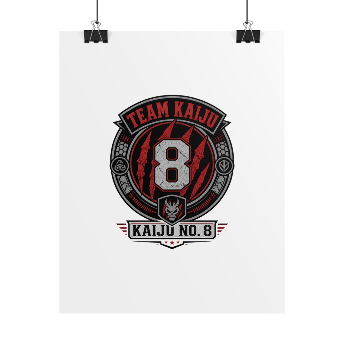Kaiju No. 8 "TEAM KAIJU" Poster