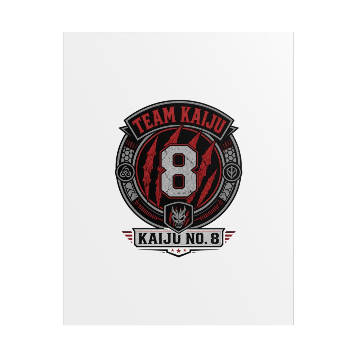 Kaiju No. 8 "TEAM KAIJU" Poster - alternate angle 1, merchandise