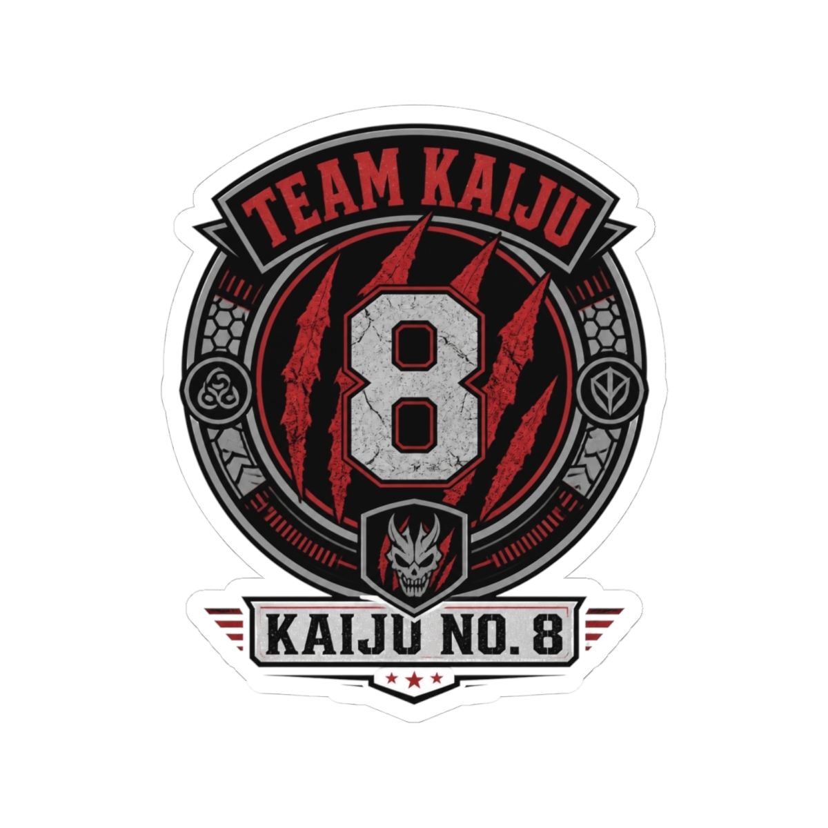 Kaiju No. 8 "TEAM KAIJU" Sticker - Official Stickers merchandise