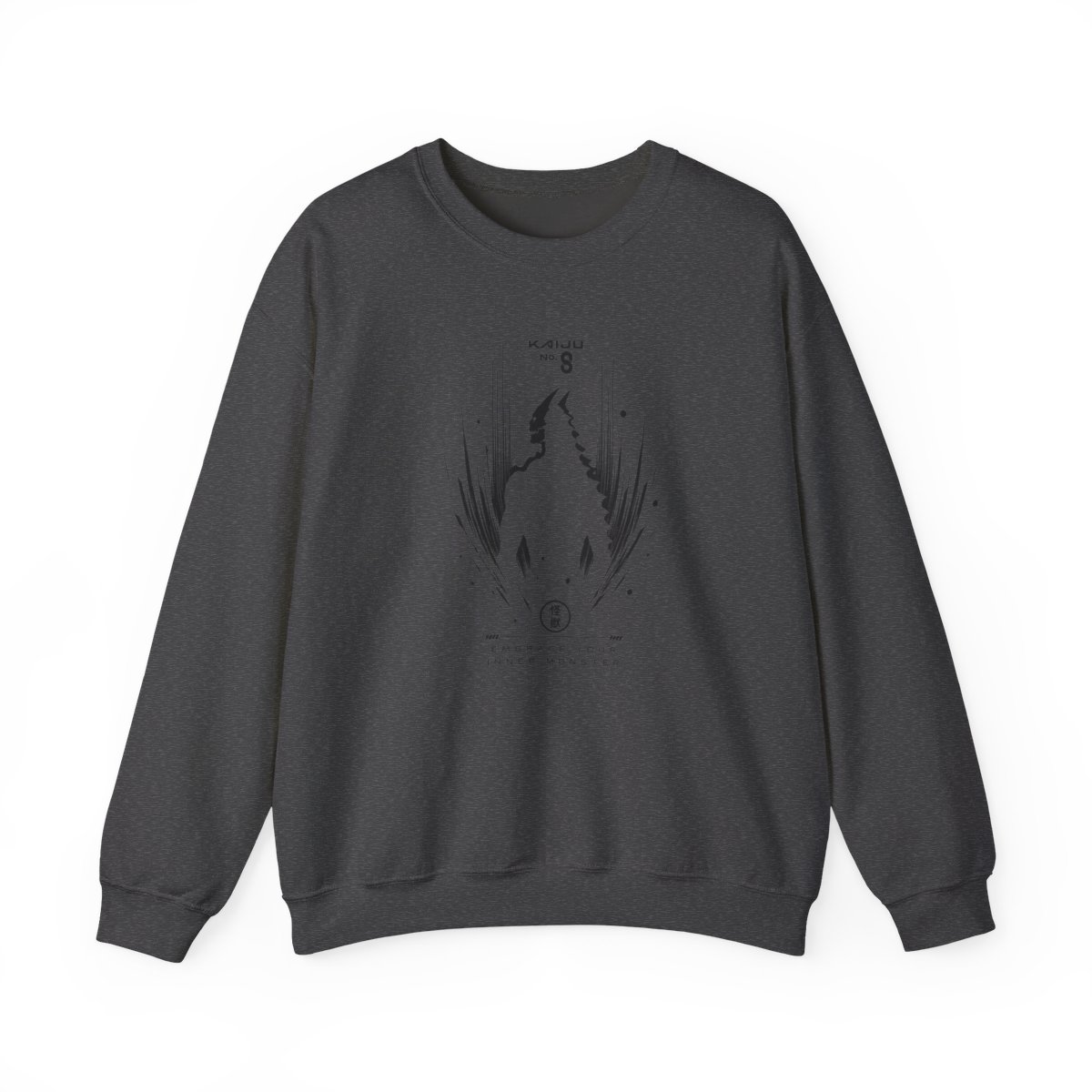 Kaiju No. 8 "EMBRACE YOUR INNER MONSTER" Crewneck - alternate angle 3, merchandise