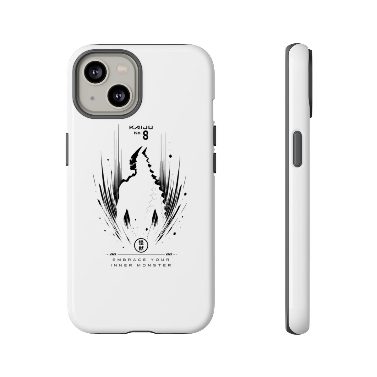Kaiju No. 8 "EMBRACE YOUR INNER MONSTER" Phone Case - alternate angle 3, merchandise