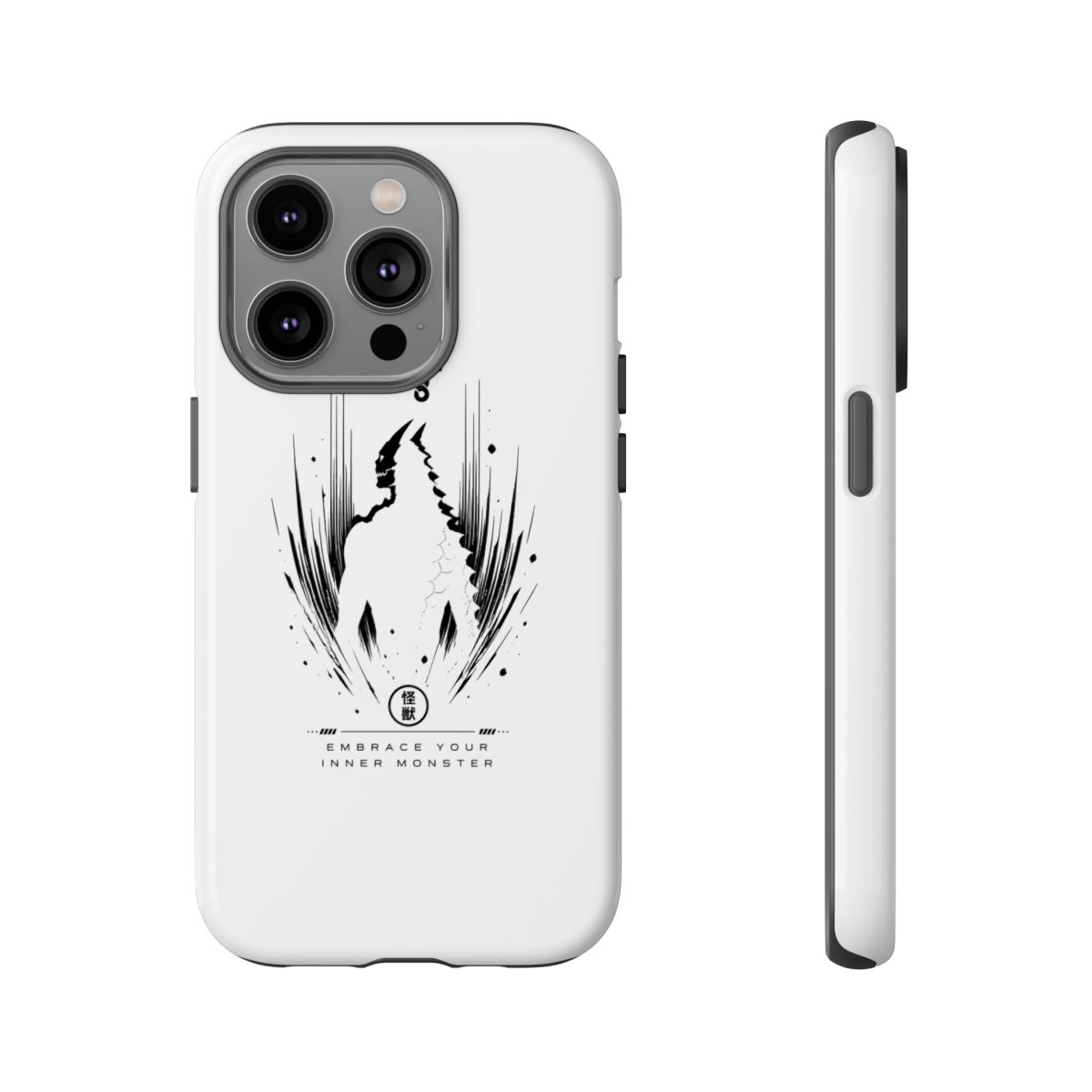 Kaiju No. 8 "EMBRACE YOUR INNER MONSTER" Phone Case - alternate angle 4, merchandise