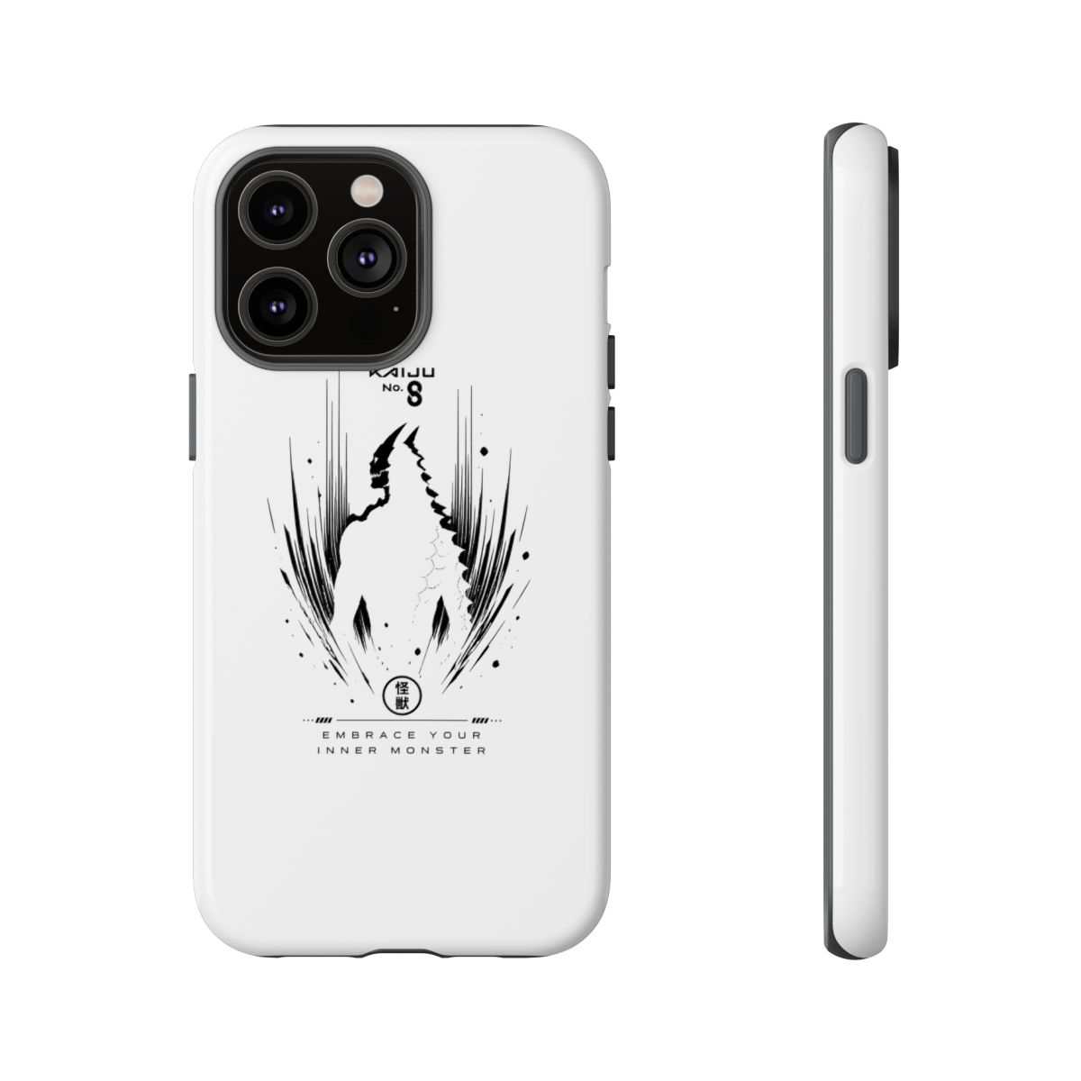 Kaiju No. 8 "EMBRACE YOUR INNER MONSTER" Phone Case - alternate angle 5, merchandise