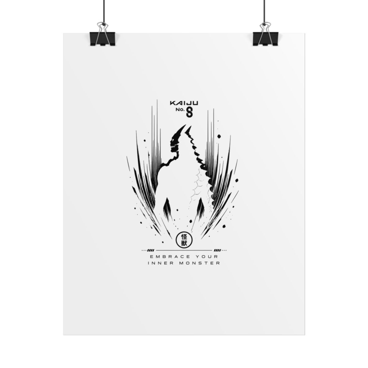 Kaiju No. 8 "EMBRACE YOUR INNER MONSTER" Poster