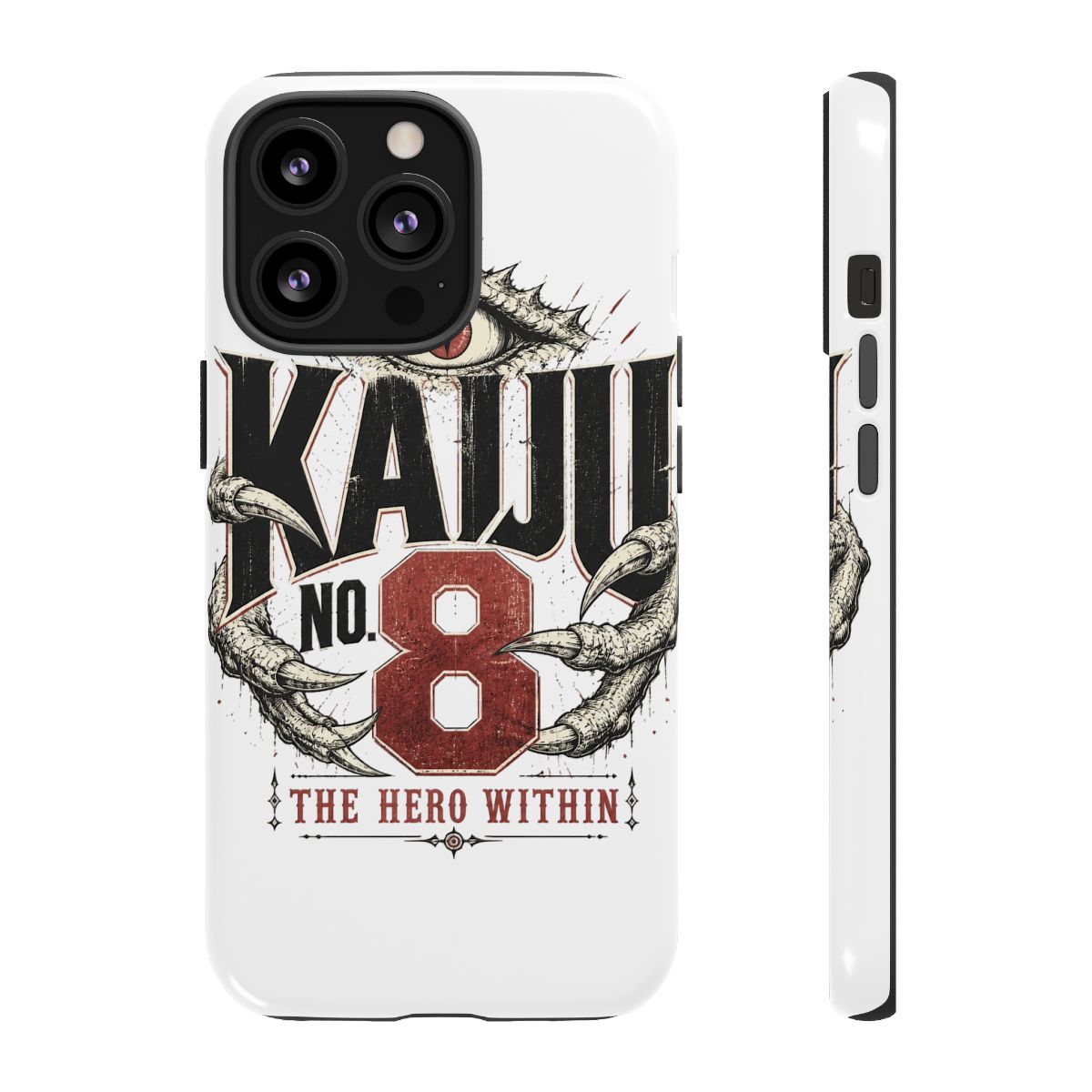 Kaiju No. 8 "KAJU NO. 8" Phone Case - alternate angle 1, merchandise