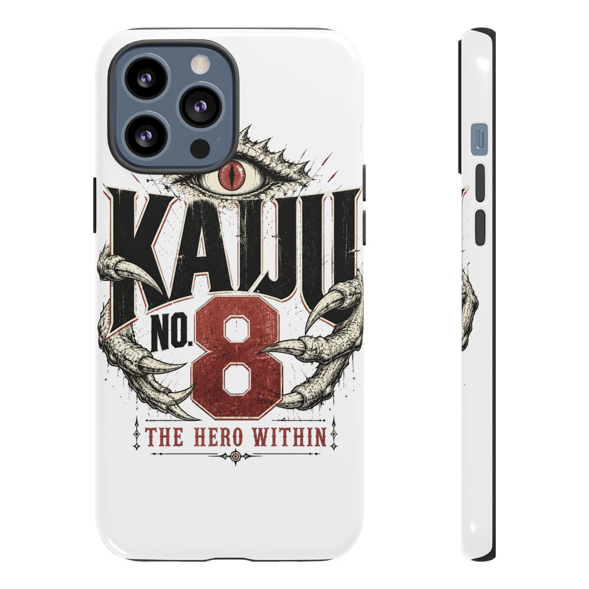 Kaiju No. 8 "KAJU NO. 8" Phone Case - alternate angle 2, merchandise