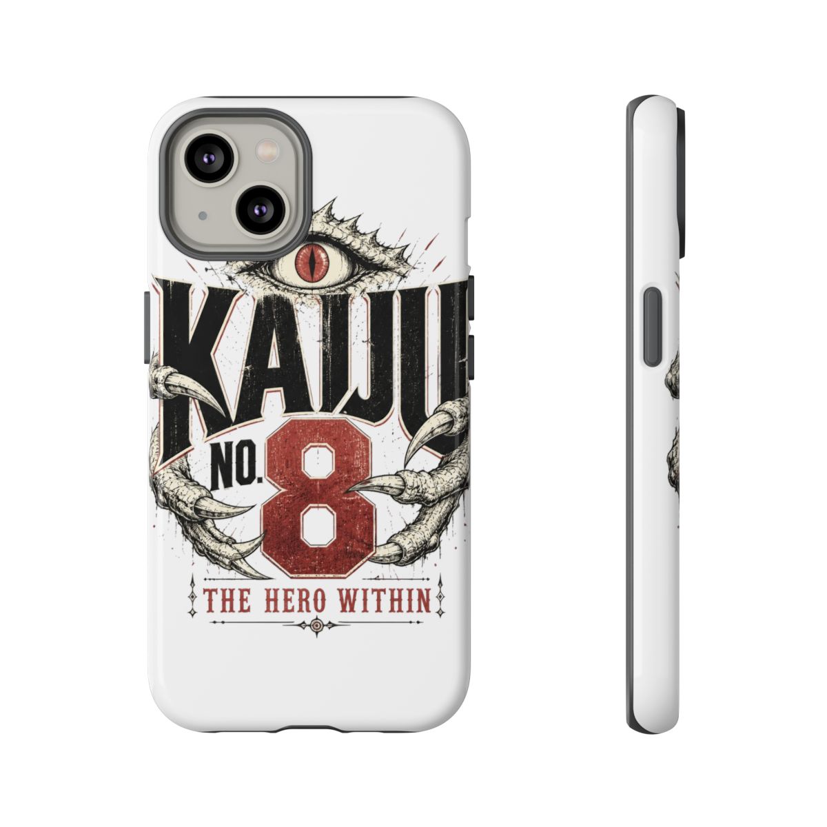 Kaiju No. 8 "KAJU NO. 8" Phone Case - alternate angle 3, merchandise
