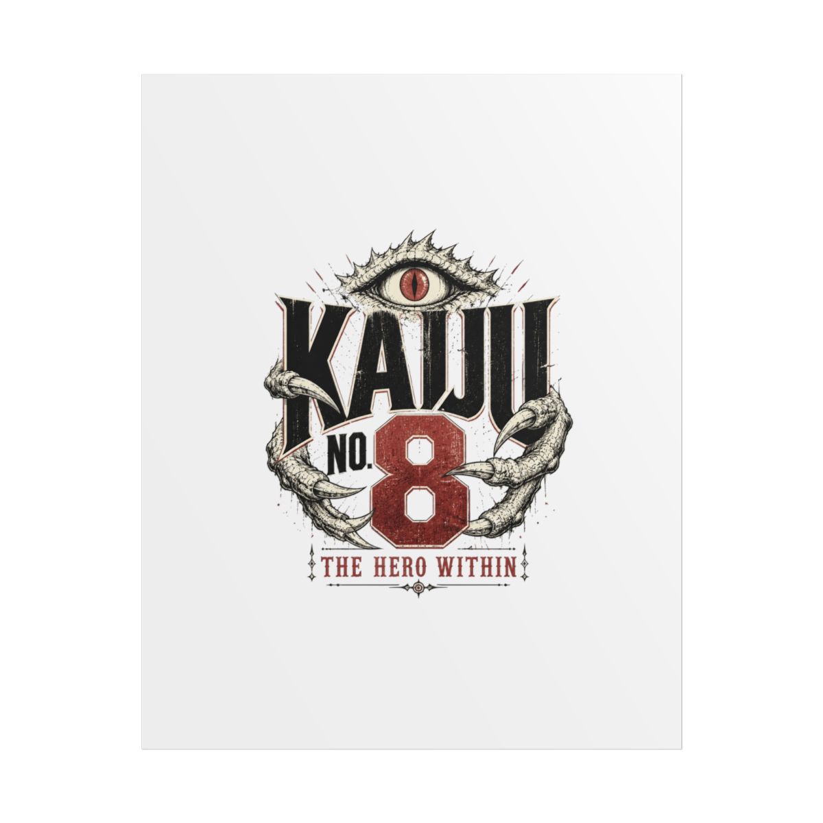 Kaiju No. 8 "KAJU NO. 8" Poster - Official Posters & Wall Art merchandise