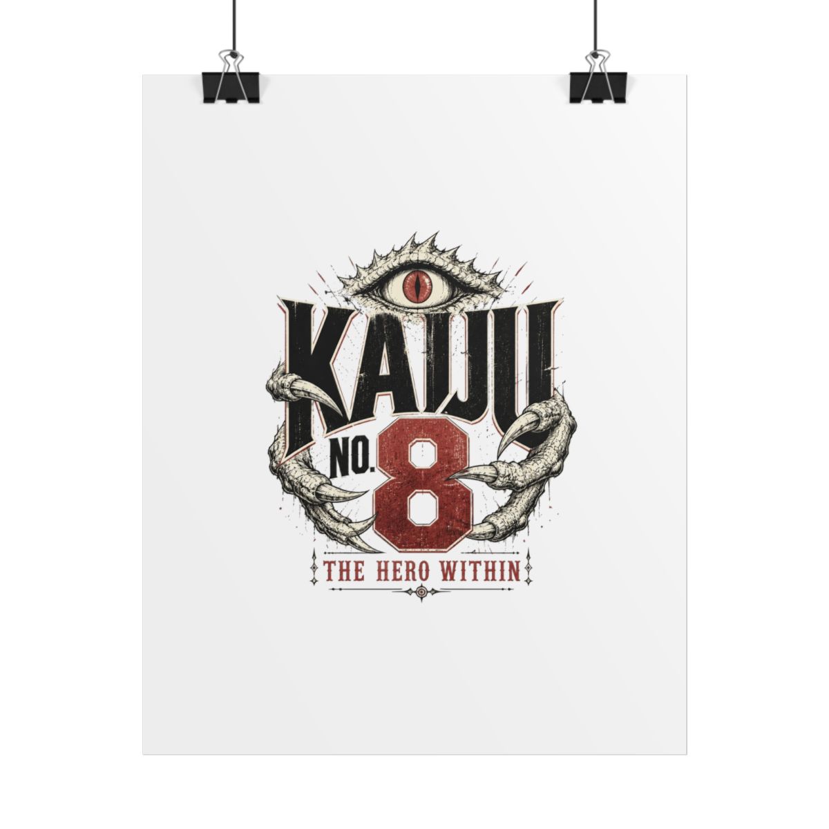Kaiju No. 8 "KAJU NO. 8" Poster
