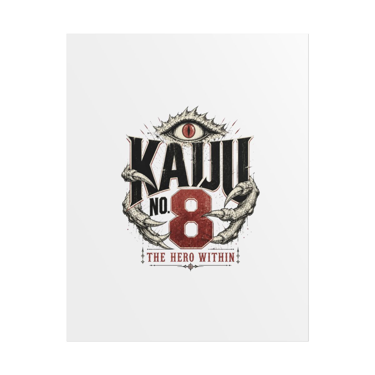 Kaiju No. 8 "KAJU NO. 8" Poster - alternate angle 1, merchandise