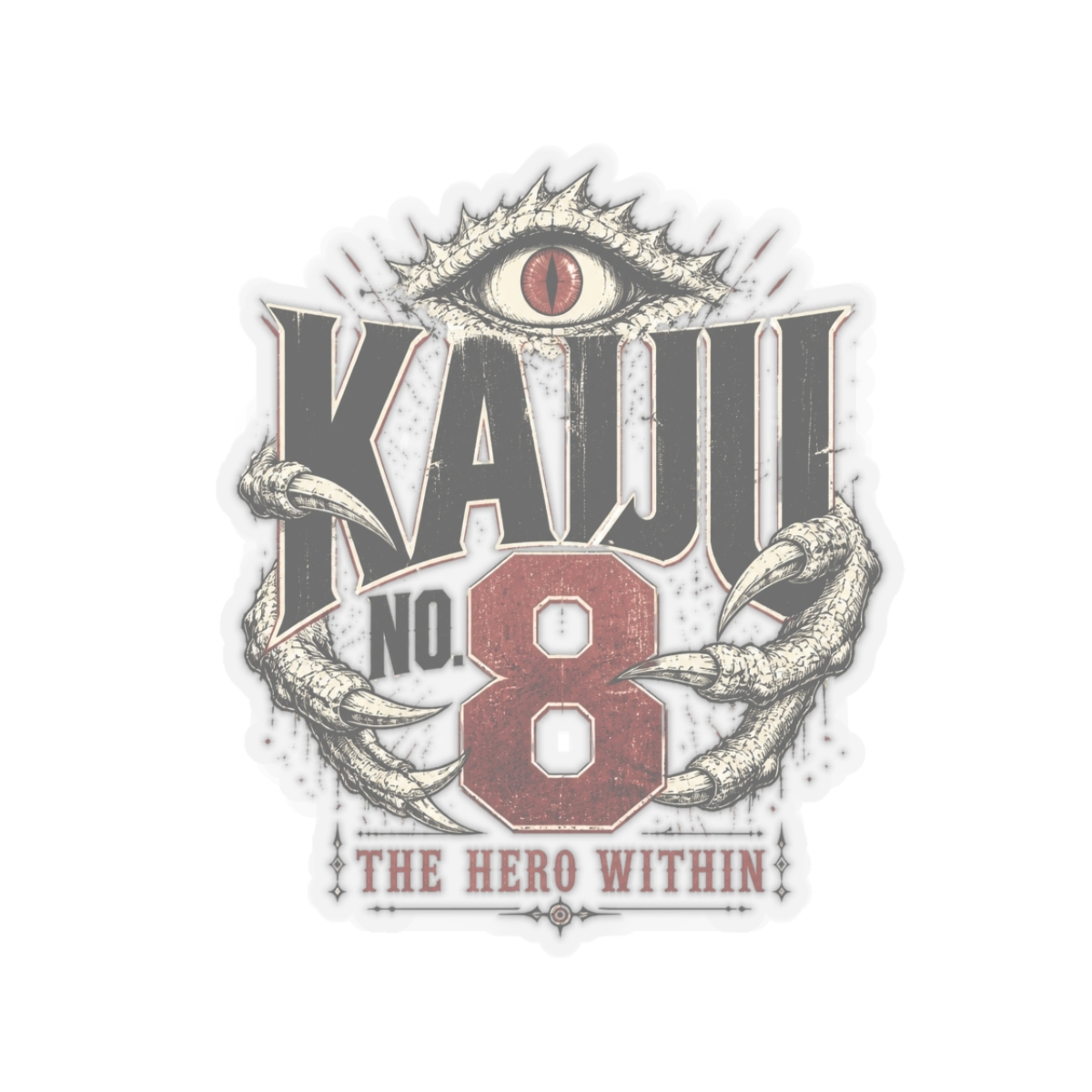 Kaiju No. 8 "KAJU NO. 8" Sticker