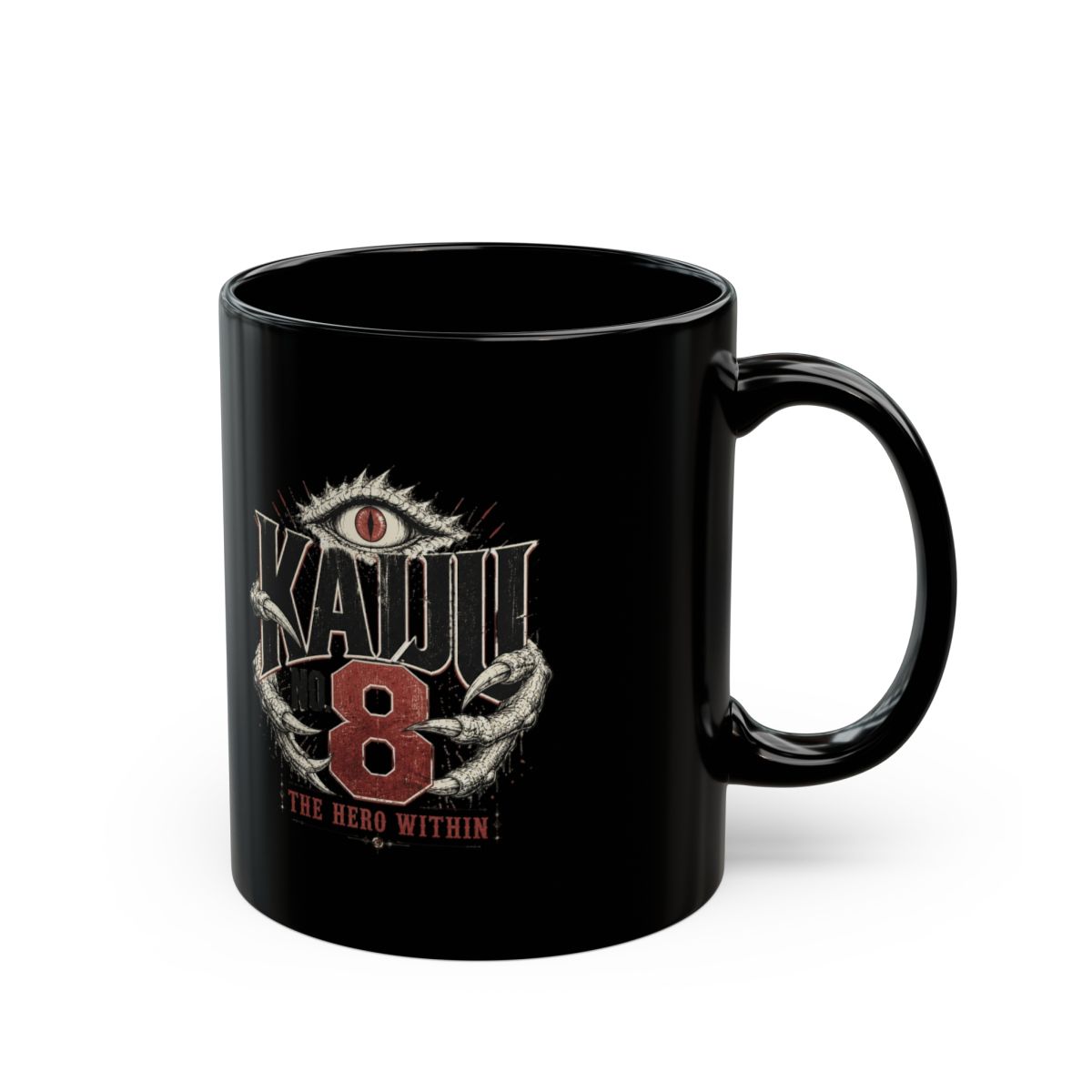 Kaiju No. 8 "KAJU NO. 8" Black Mug